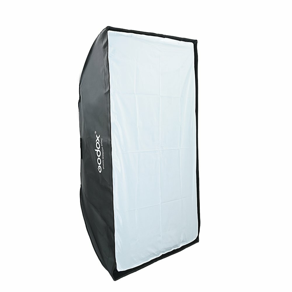 Godox 60*90CM Strip Bowens Mount Softbox Foldable SoftBox with Grid 24”x35”