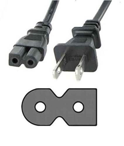 POWER CABLE CORD FOR VIZIO D32-D1 D32H-D1 D32X-D1 E50-E1 E55-E1 E551d-A0 E65-E1