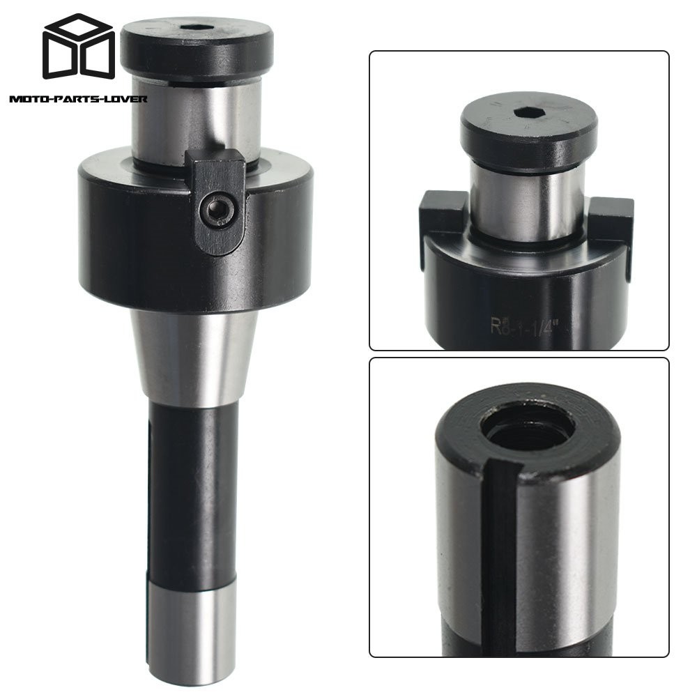 1-1/4" R8 Shank Shell Milling Arbor Adapter Holder For Machine