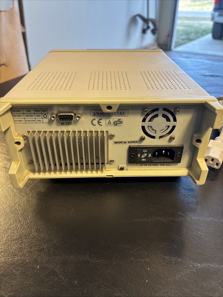 Metex MXG-9802 Function Generator With Frequency Counter. With Power Cord