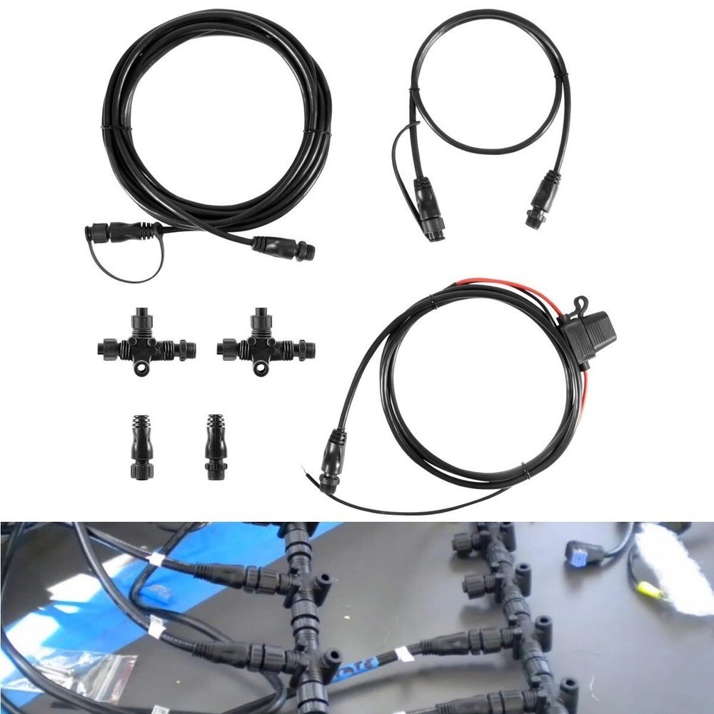 124-69 NMEA Network Starter Kit,NMEA 2000 Node Terminators for Lowrance