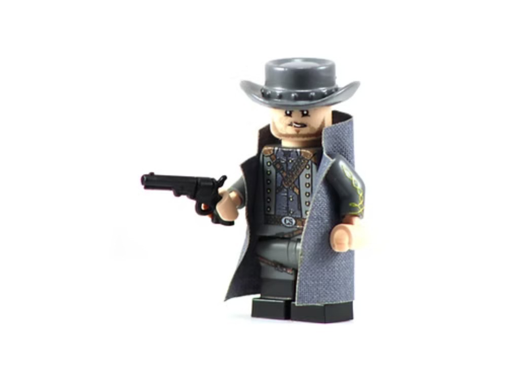 Custom Scar the Bounty Hunter Minifig Printed on Genuine Lego Parts -by BKB