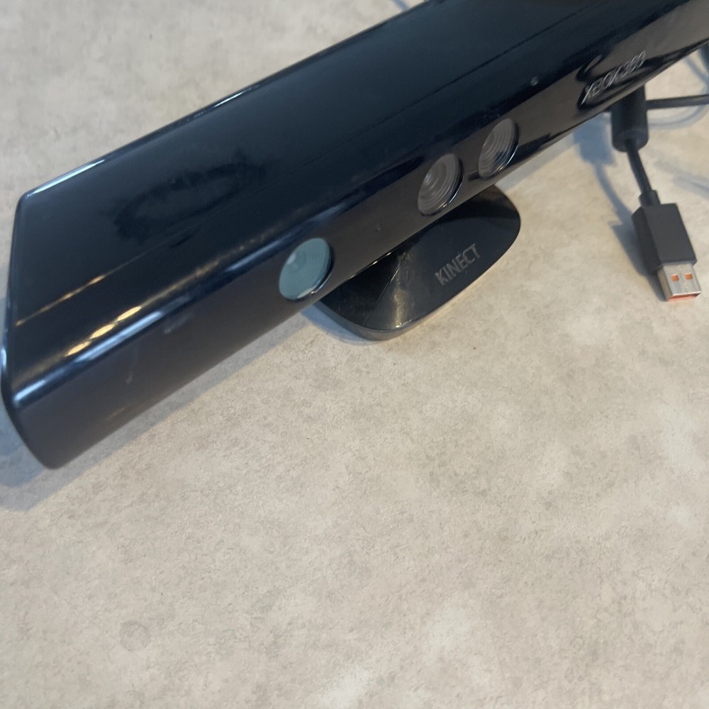 Microsoft Xbox 360 Kinect Connect Black Sensor Bar Model # 1414 Untested