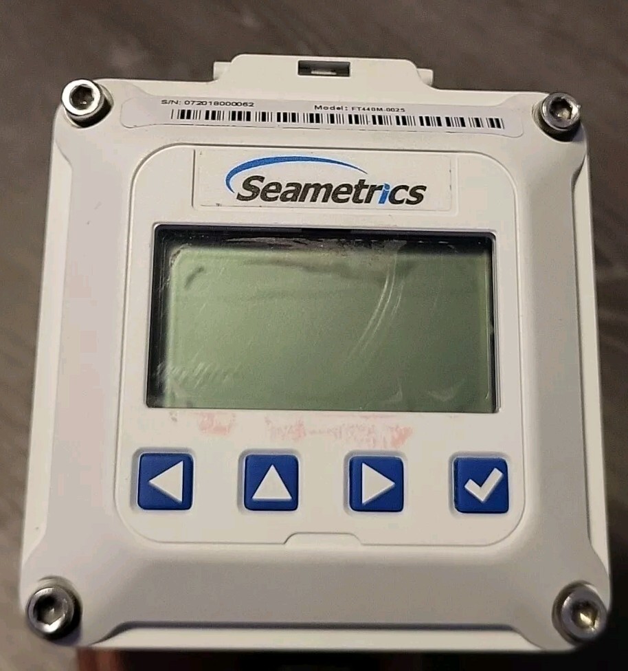 Seametrics Fixed Insertion EX819P flowmeter with FT440M Display