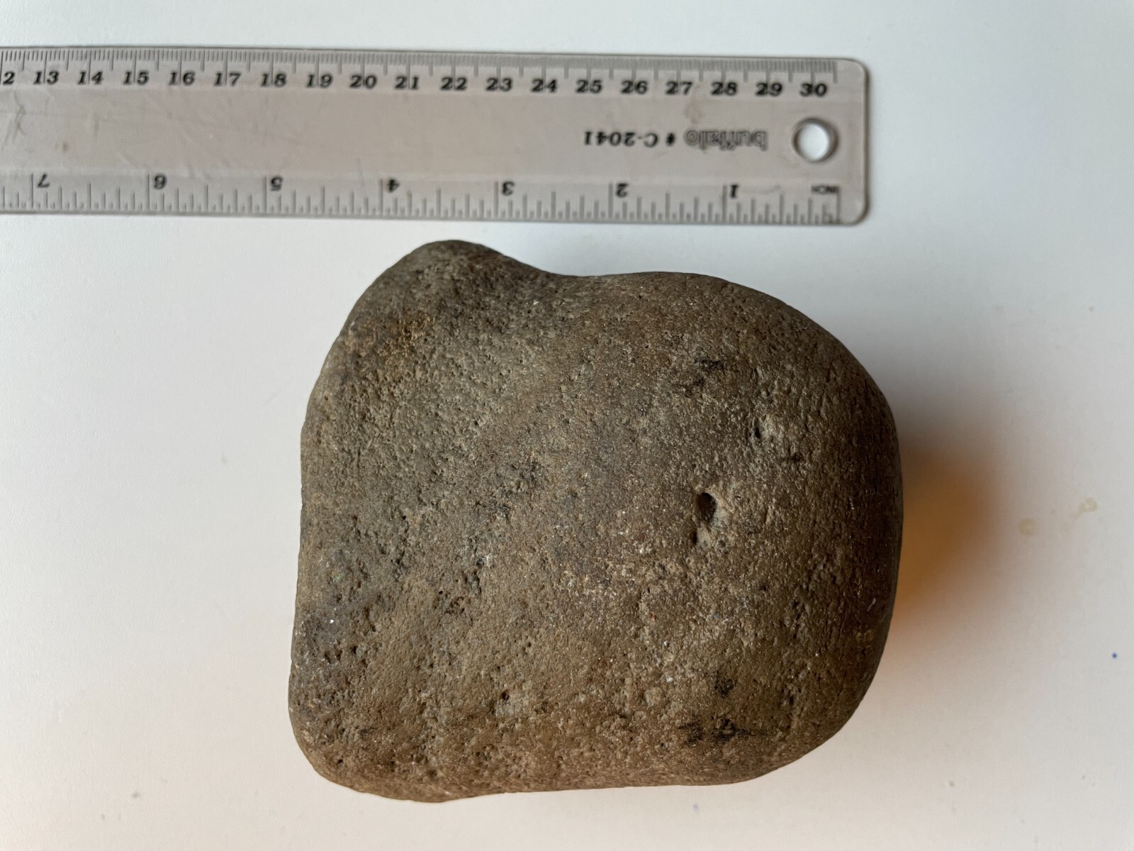 native american indian genuine hand-grinding stone pestle