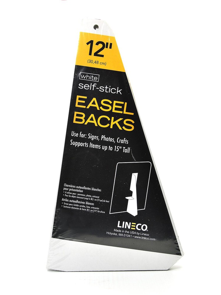 Lineco Self Stick Easel Backs
