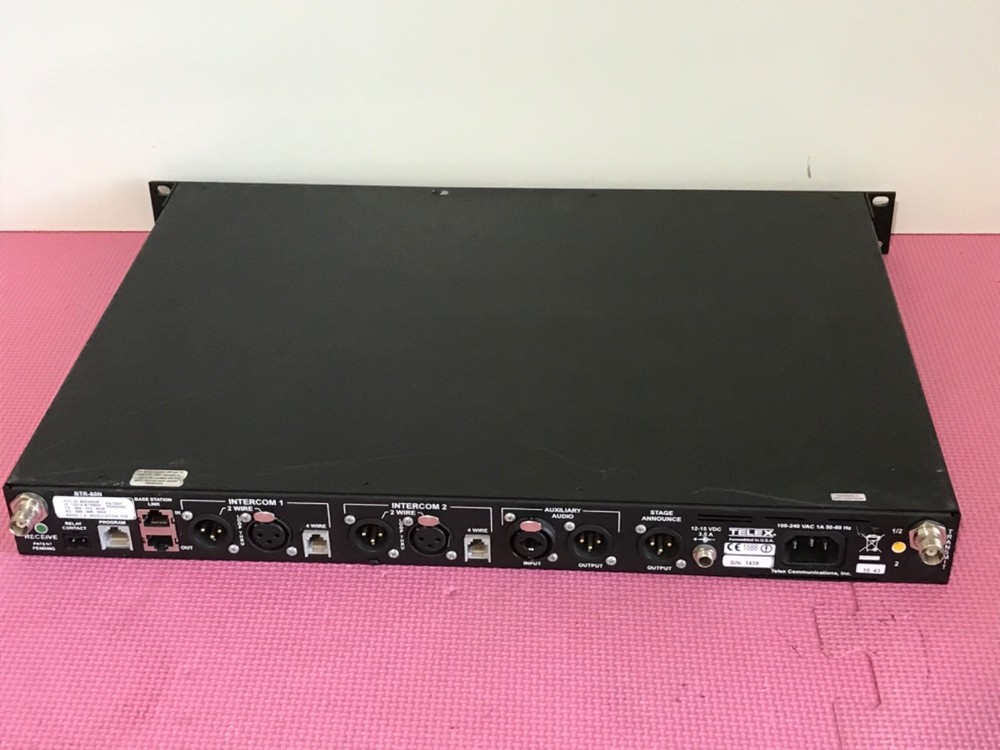 TELEX RTS BTR-80N UHF Intercom 2CH Base Station ONLY