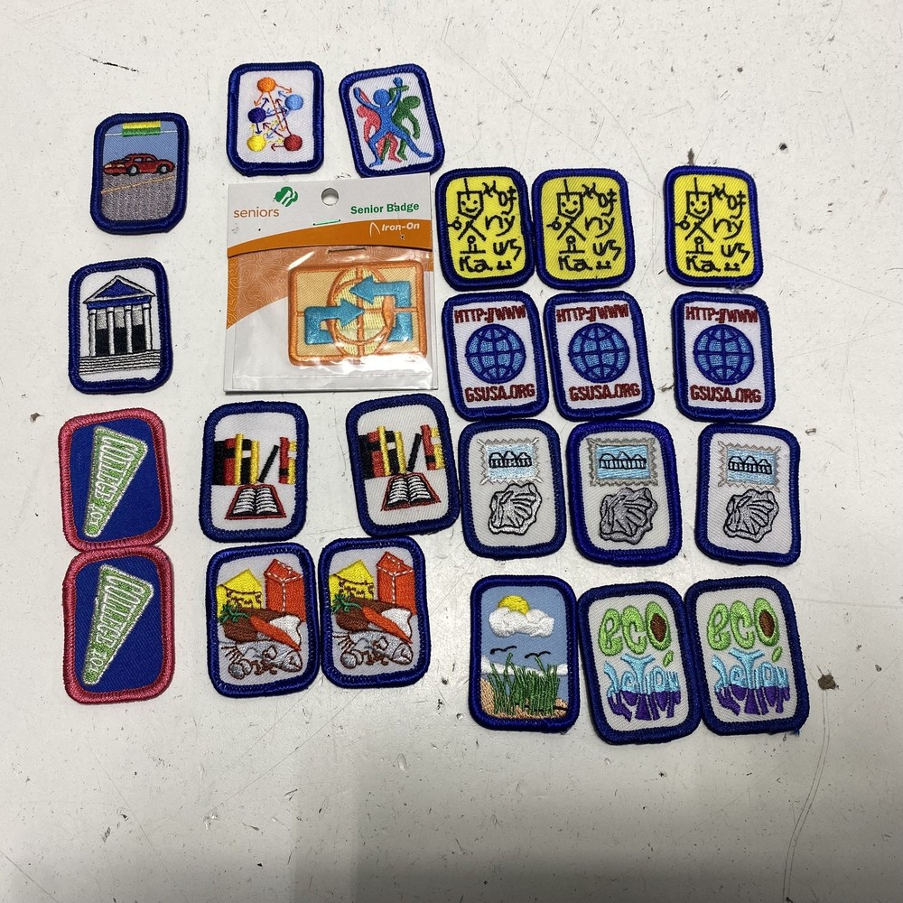Girl Scouts Patch Lot