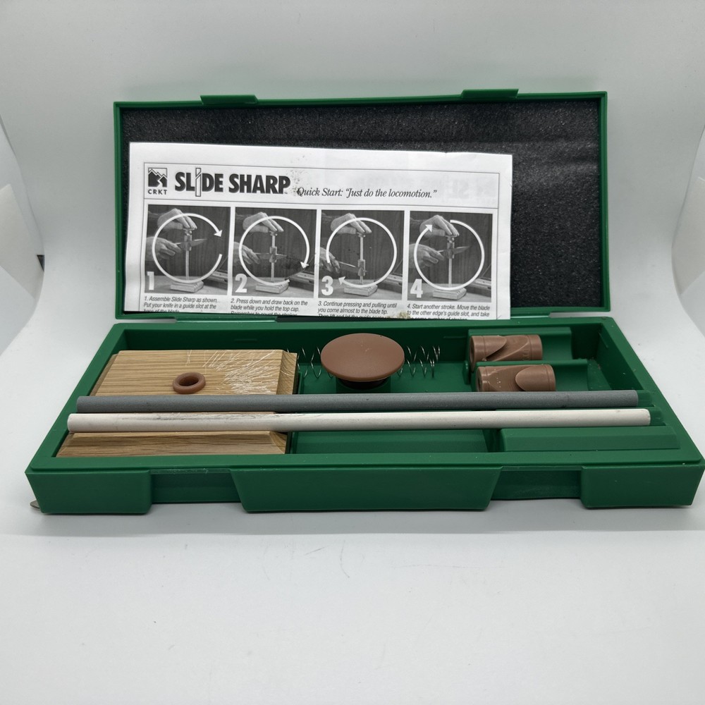 CRKT Slide Sharp Knife, Sharpening System Kit, Inbox Columbia River Knife & Tool