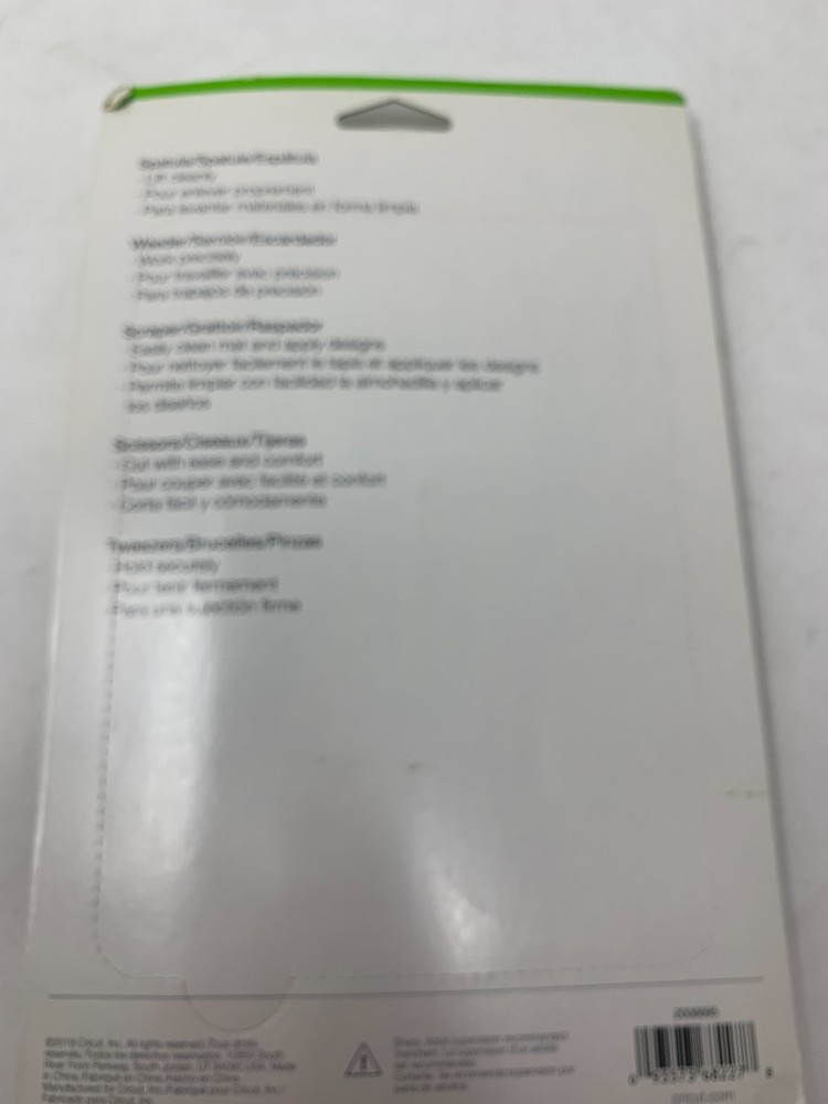 5 Pieces Cricut Basic Tool Set Spatula Weeder Scraper Scissors Tweezers