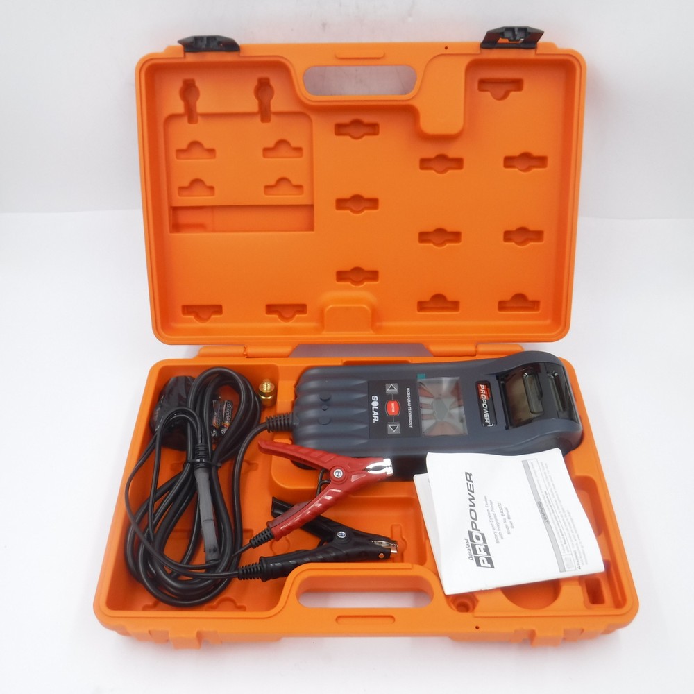 Duralast ProPower BA327Z Car Battery Tester With Printer