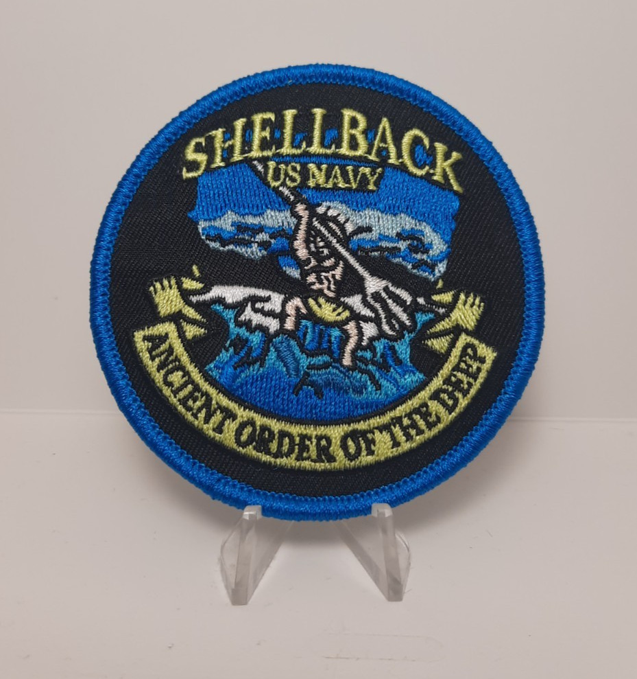 Shellback U.S. Navy Ancient Order of the Deep 3" Patch