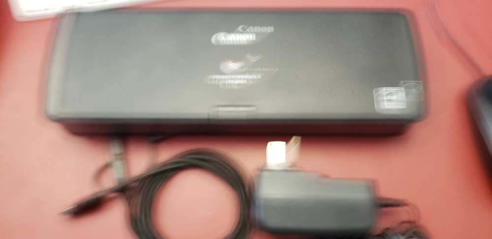 Canon ImageFORMULA P-215II Portable Duplex Document Scanner USB 3.0 w/Bundle