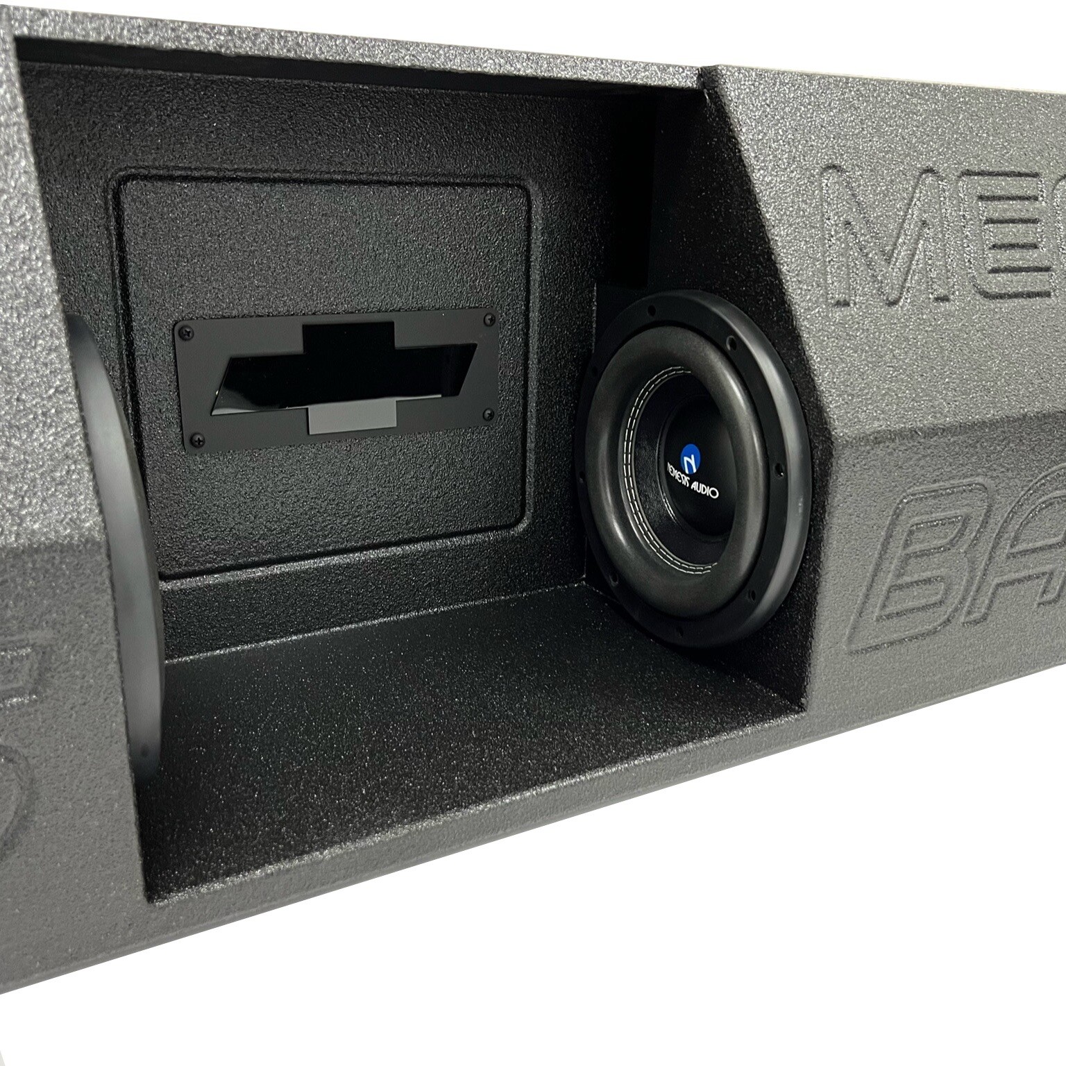 Universal Single Regular Cab Subwoofer Box 2x8” Ford Gm Bolero Style Mega Bass