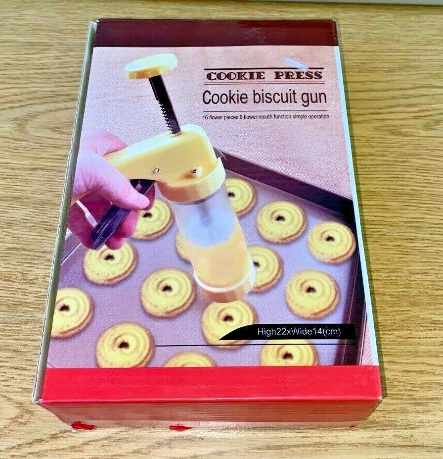 COOKIE PRESS COOKIE BISCUIT GUN