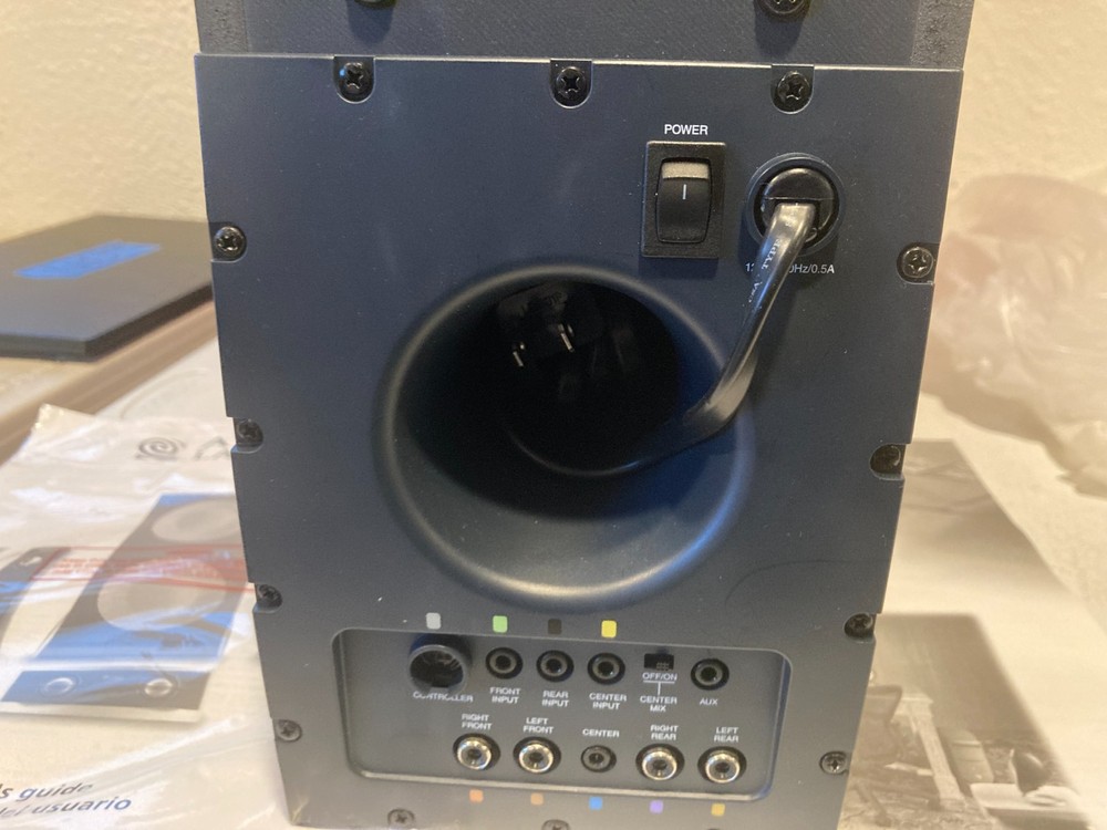 Altec Lansing ADA995 4-Piece Computer Speakers New Open Box UNTESTED