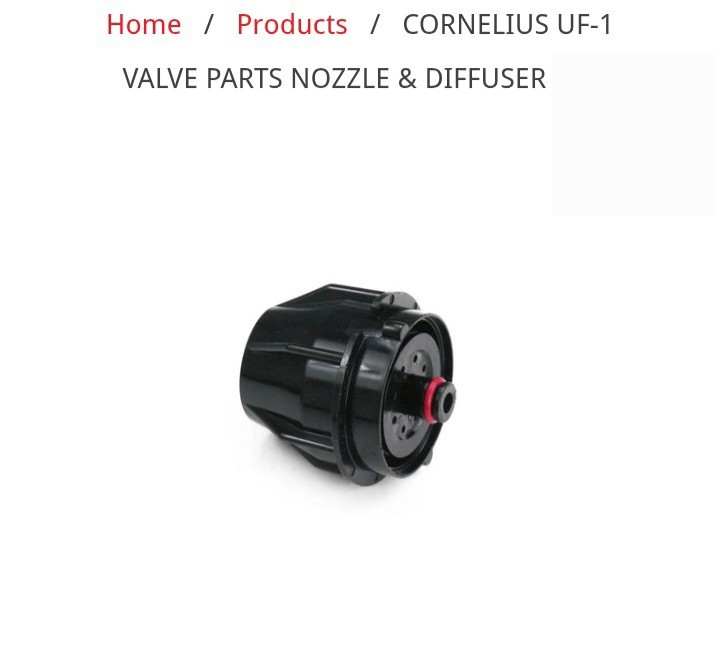 cornuilus Nozzel & Diffuser