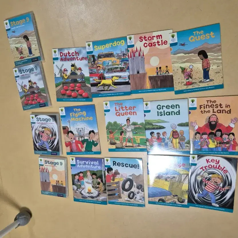Oxford Reading Tree Stage 1-3 Book Set with CDs & Tapes