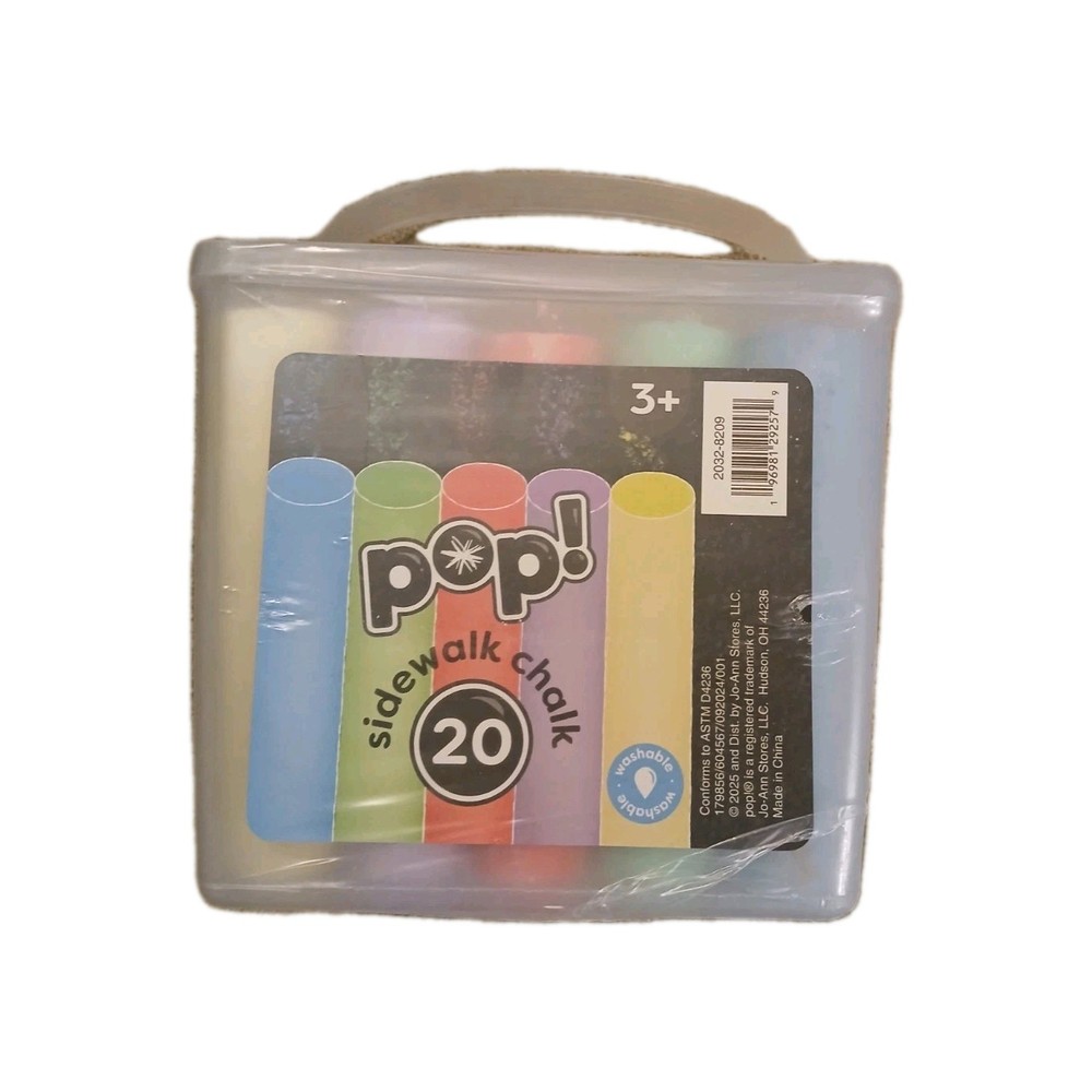Pop Side Walk Chalk 20 Pieces