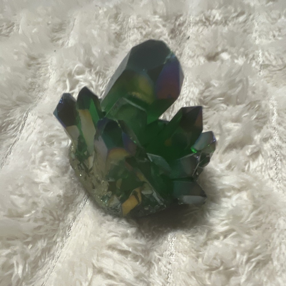 Assorted Crystal & Mineral Decor Lot - Geodes, Clusters, Wire Tree