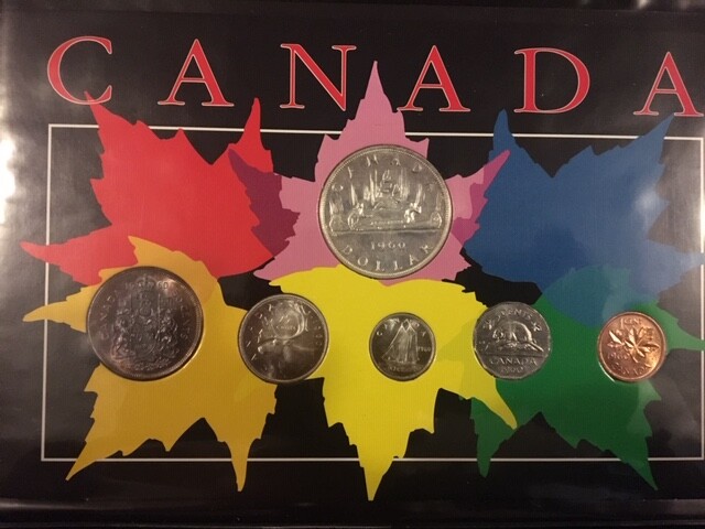1960 Royal Canadian Mint Proof Set, RARE