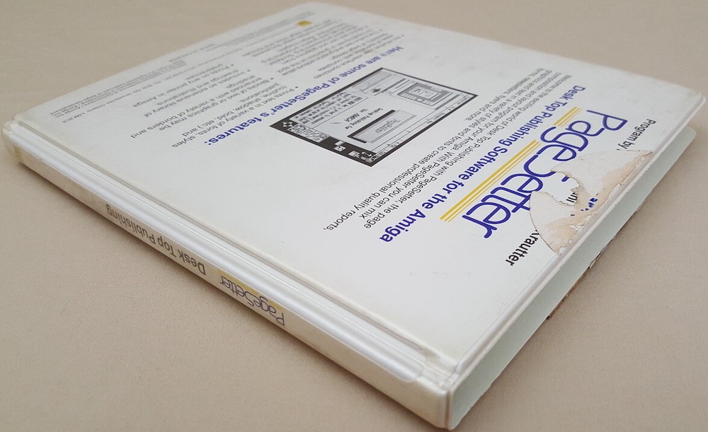 PageSetter v1.1e & LaserScript ©1987 Gold Disk DTP for Commodore Amiga