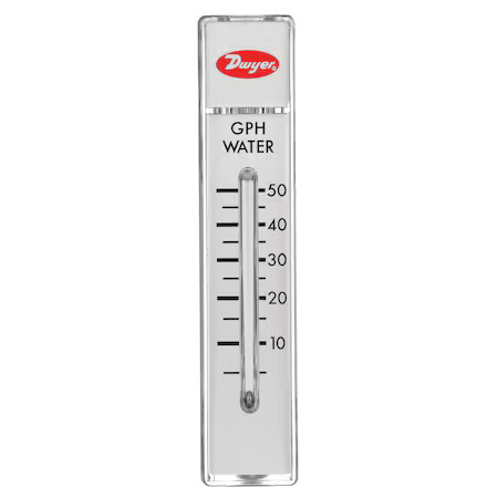 Dwyer Instruments Rma-45-Ssv Flowmeter, Range 5-50 Gph Water.
