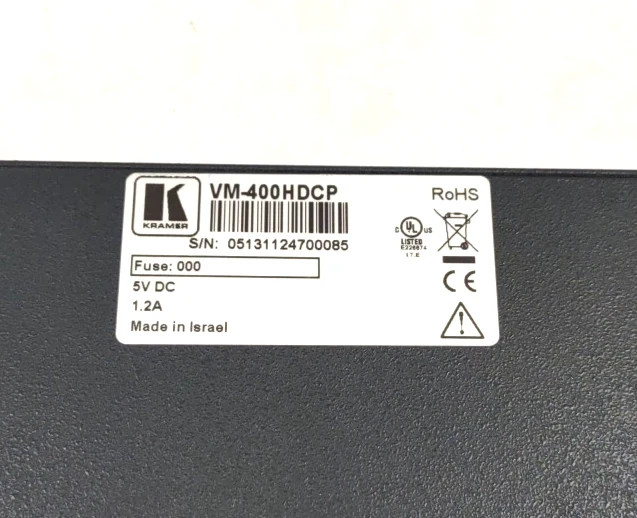 KRAMER Mega Tools VM-400HDCP 1:4 DVI Distributor