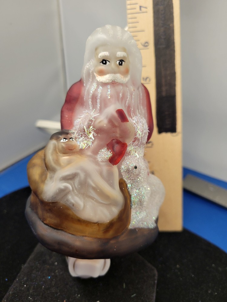 Night Light Kneeling Santa Theme 358