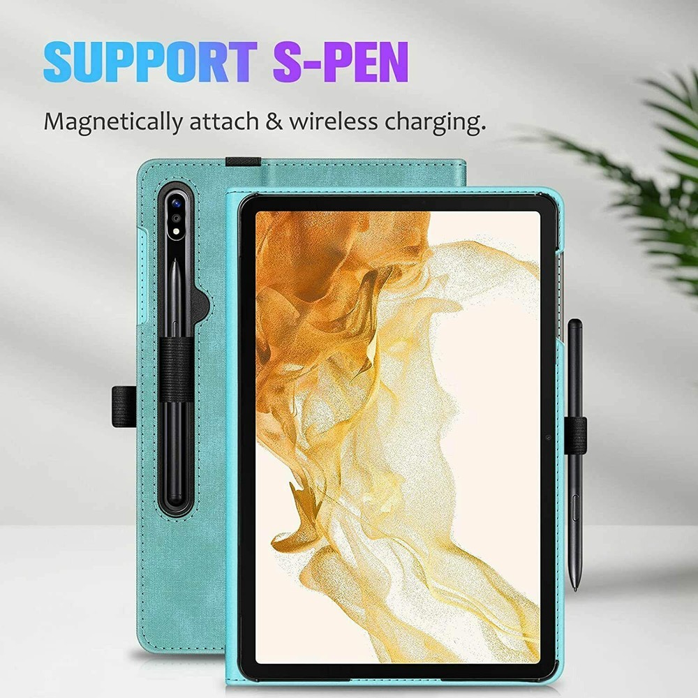 Case for Samsung Galaxy Tab S8 Plus/S7 Plus/S7 FE 12.4'' Multi-Angle View Cover