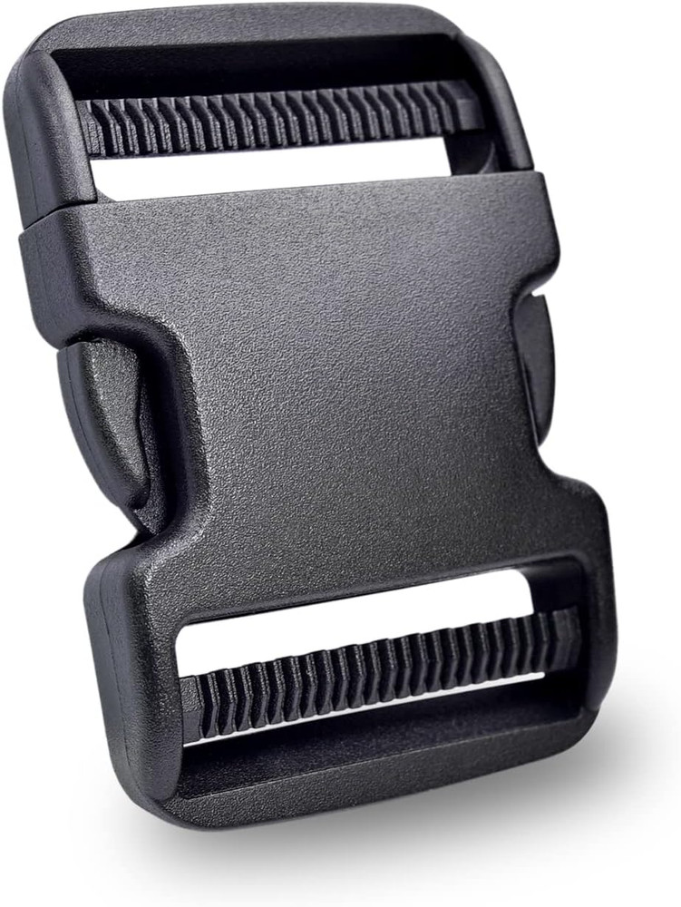 5 Pack 2 Inch Quick Side Release Plastic Buckle Clips Snaps Military Dual Adj...