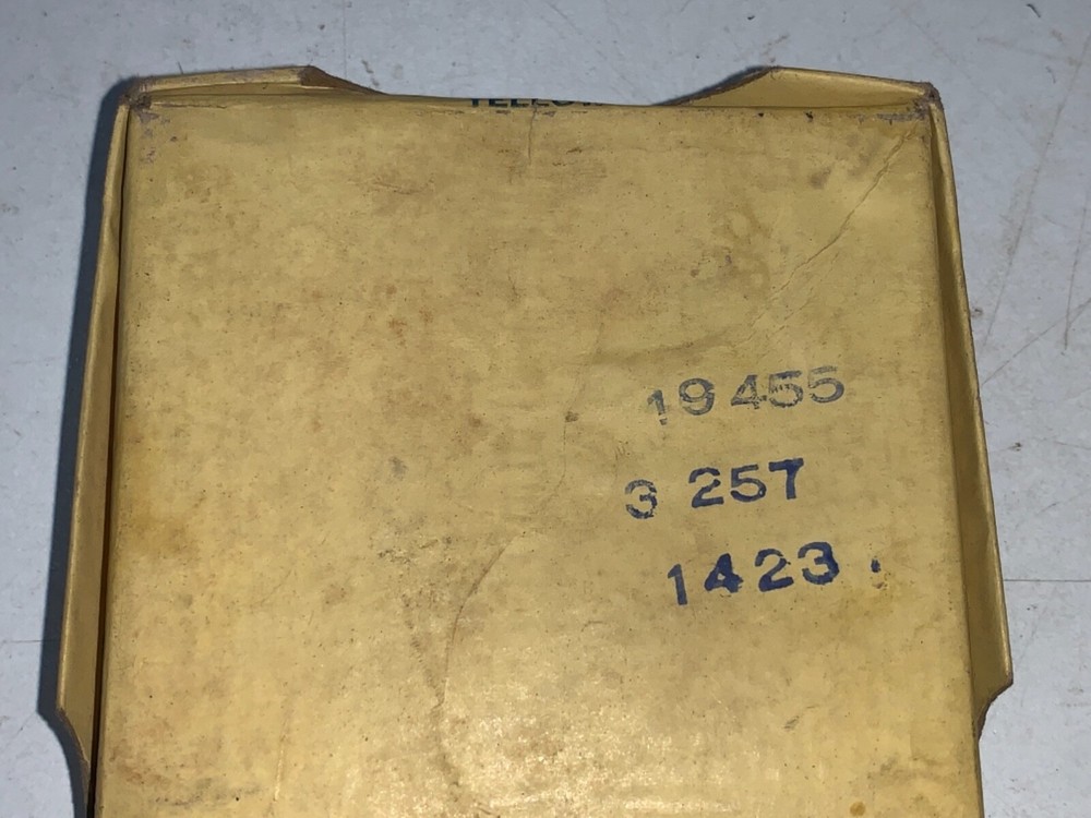ORIGINAL J & P COATS USA SIX STRAND FLOSS - EMPTY BOX