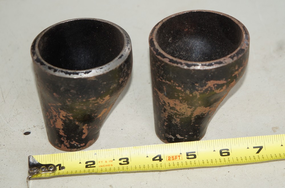 Butt Weld Pipe REDUCER COUPLINGS STD WPB 1" to 2.5" (Choose Size) ($1 Shipping)