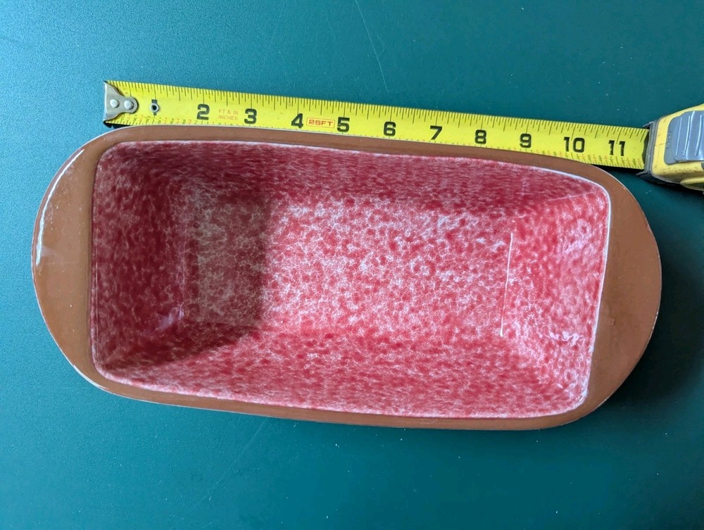 Home Essentials And Beyond Sponge Red Loaf Pan
