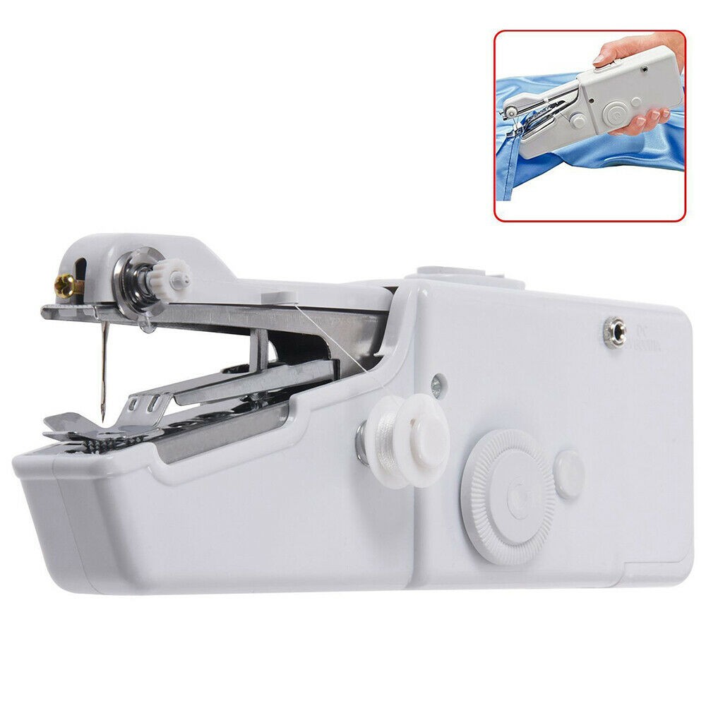 Portable Smart Mini Electric Tailor Stitch Hand-held Sewing Machine Home DIY
