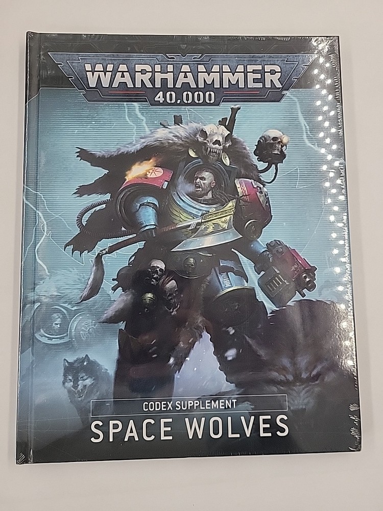 Codex Supplement: Space Wolves - Warhammer 40k Still Sealed Dented Corner