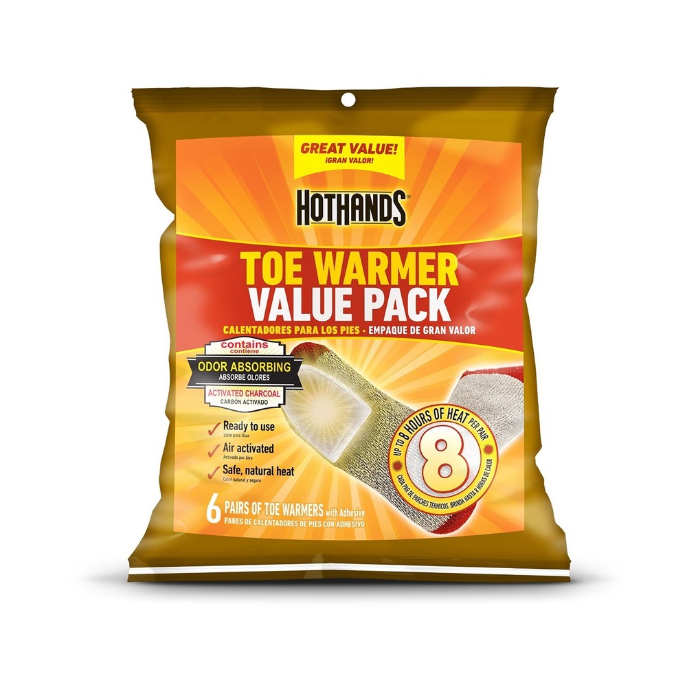 HotHands Toe Warmers - Long Lasting Safe Natural