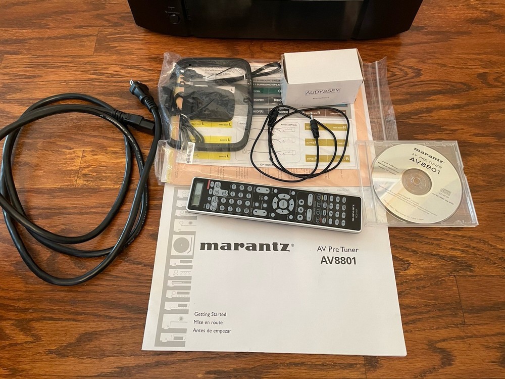 Marantz AV8801 AV Pre Tuner – High-End 11.2 Channel Processor MINT CONDITION