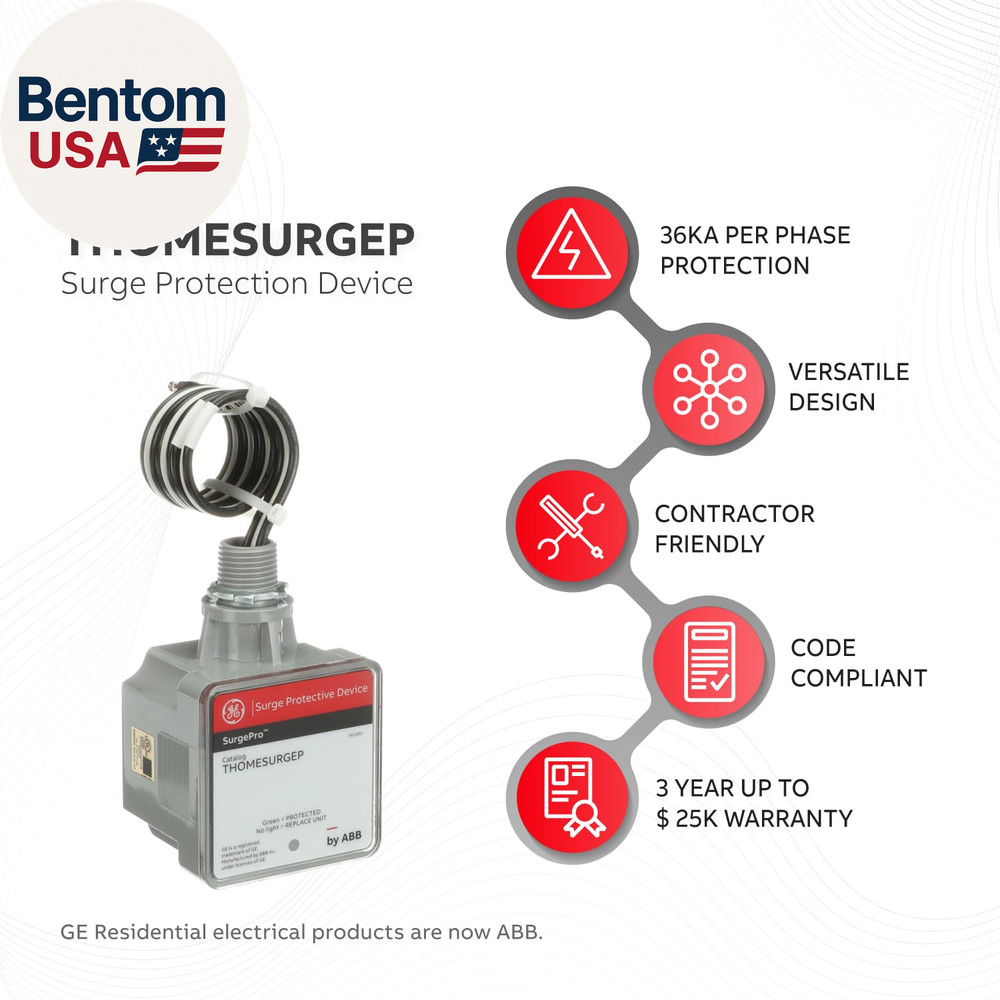 THOMESURGEP by • Surgepro™ Surge Protective Device • Externally Mounted Wired R