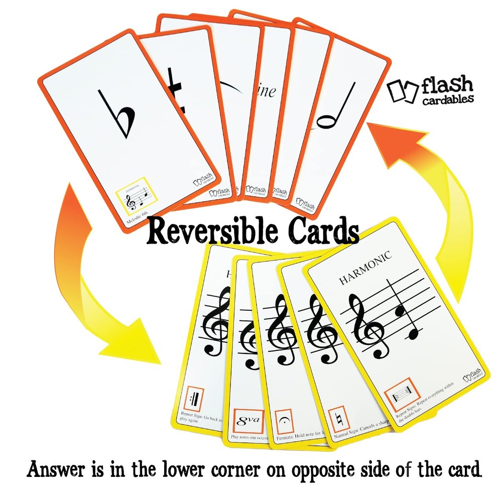 Premium Music Flash Cards