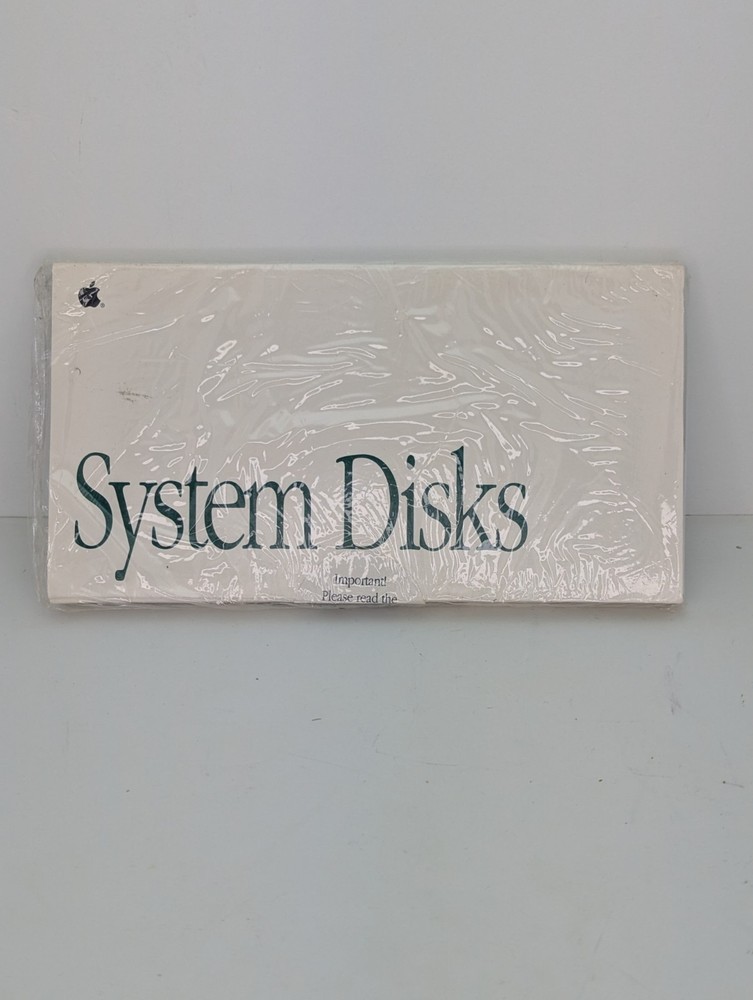 Sealed NOS System 3.25 Floppy Disks 944-2006-A Vtg Apple Macintosh Computing