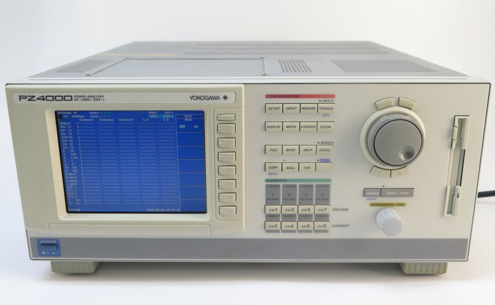 Yokogawa PZ4000 Power Analyzer with 3x 253751-E1 Input Modules