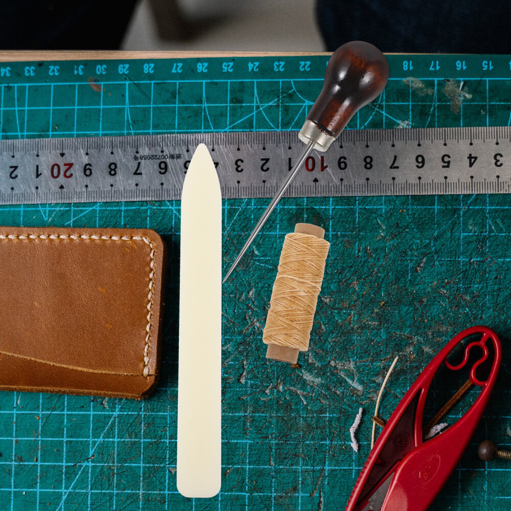 1 Set Leather Craft Tool Kit Leather Bookbinding Needles Leather Sewing Kit