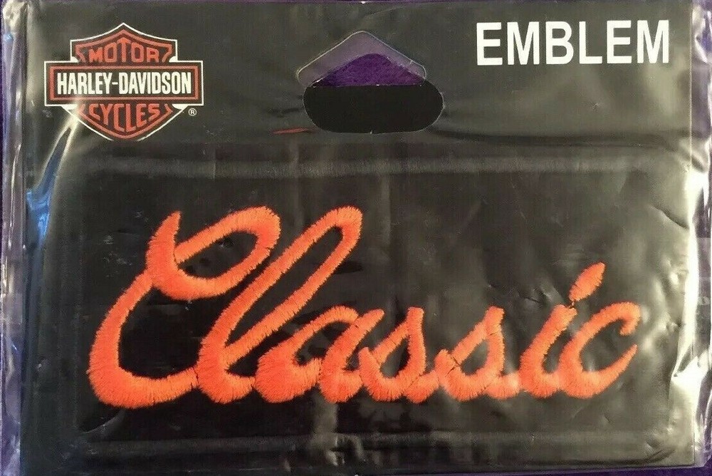 HARLEY DAVIDSON CLASSIC VEST JACKET PATCH **NIP** * MADE IN USA *
