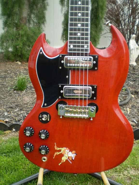 Tony Iommi Custom Monkey Sticker Decal