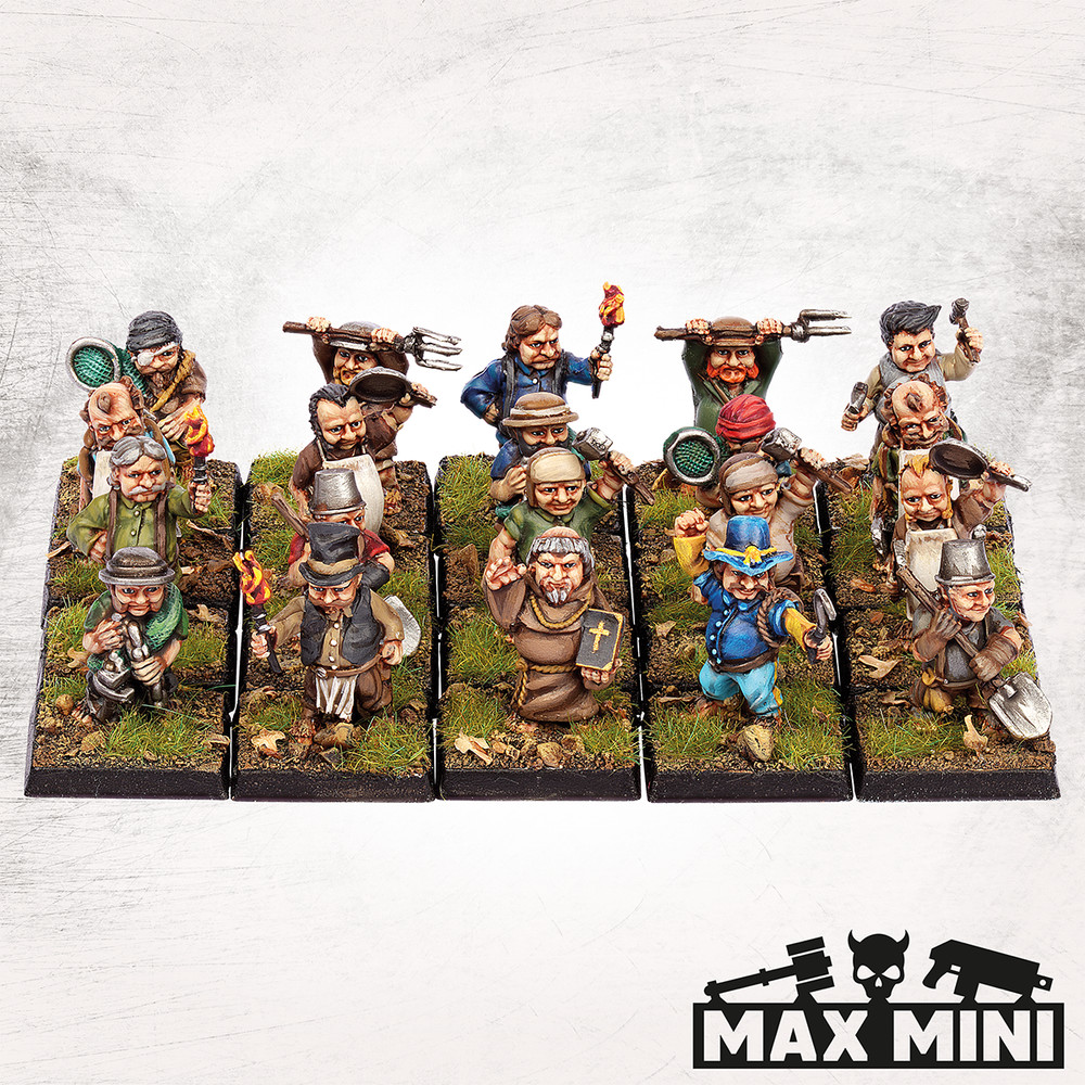 MaxMini BNIB Halfling Townsfolk