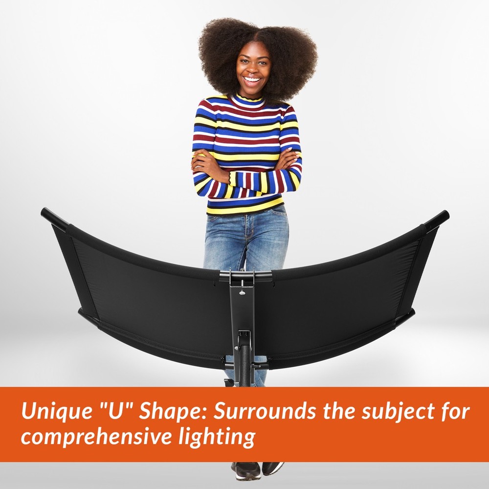 Glow ArcLight Mini Curved Reflector Kit, 18x37"