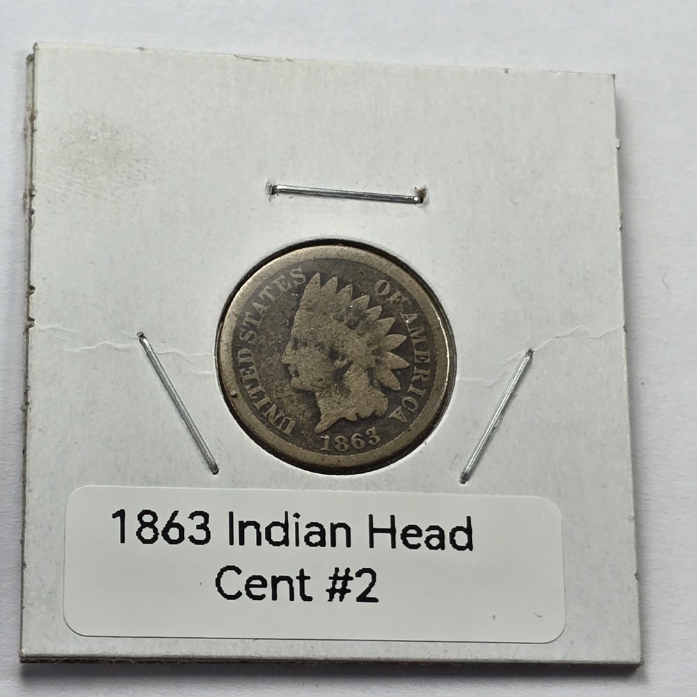 1863 Indian Head Cent #2