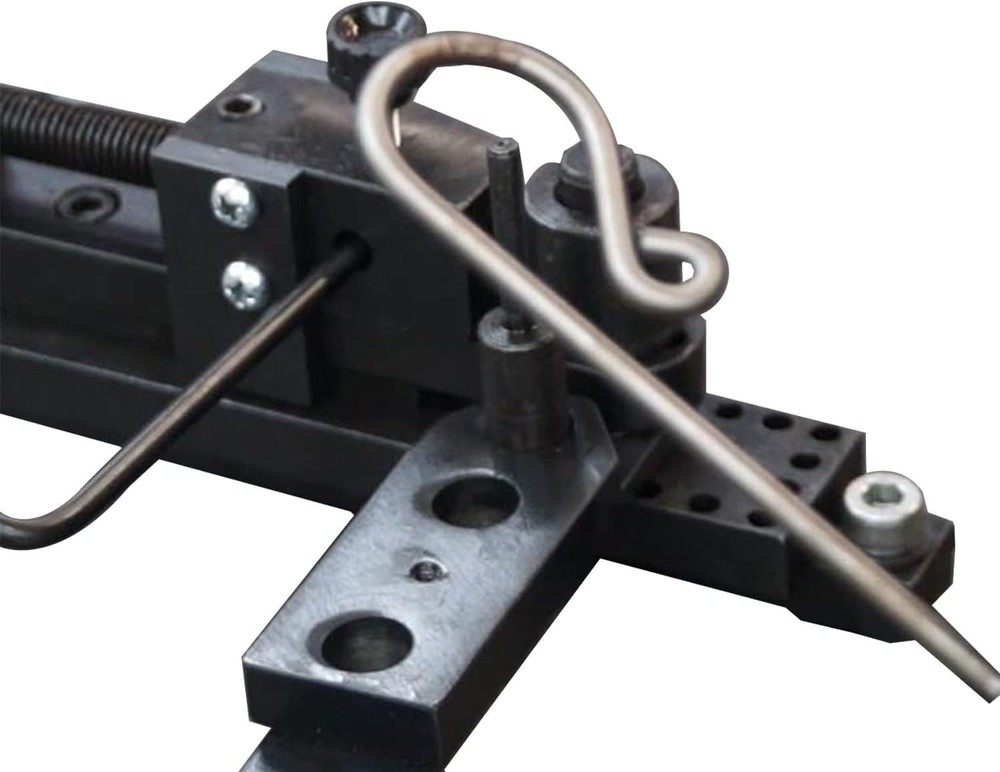 Efficient Mini Bender for DIY Projects, 5/16 Inch Rod and Flat Stock Compatible