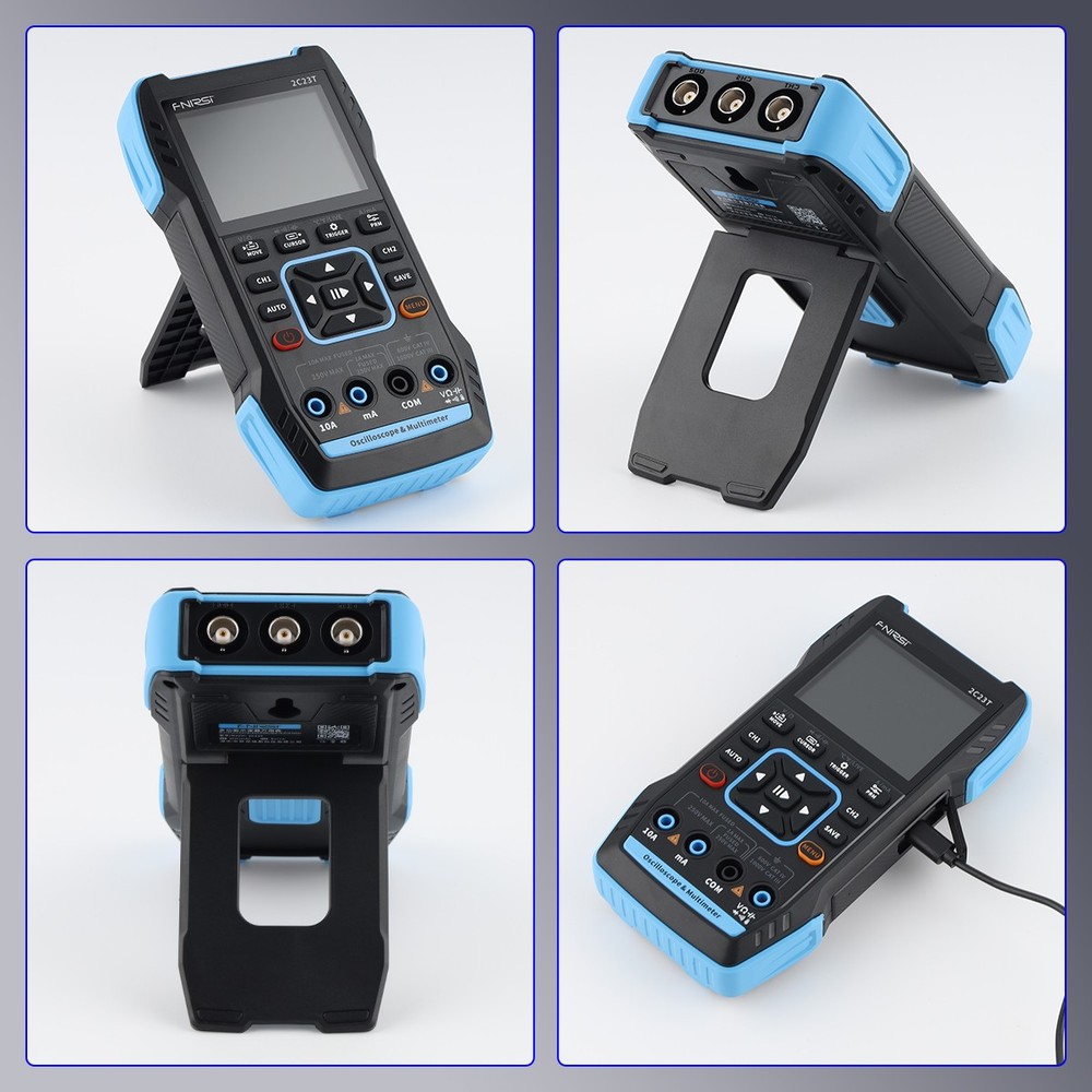 FNIRSI 2C23T Handheld Digital Oscilloscope Multimeter+Function Signal Generator)
